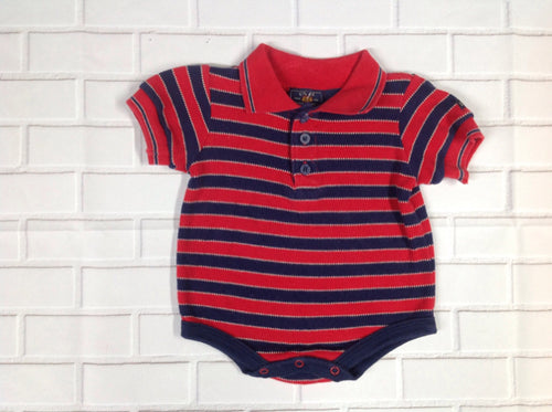 Lil 66 Red & Blue Top