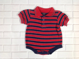 Lil 66 Red & Blue Top