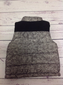 Little Lad Gray & Black Vest Vest
