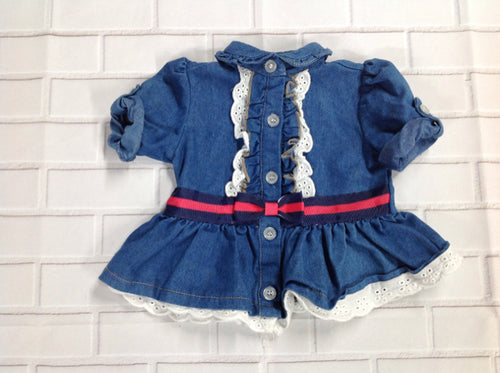 Little Lass Denim Top