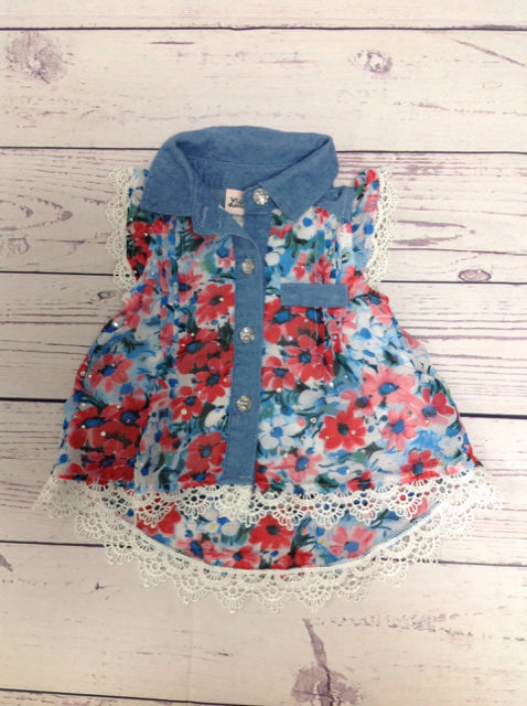Little Lass Multi-Color Top
