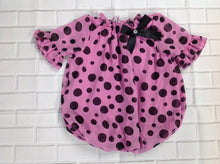 Little Lass Purple Print Top