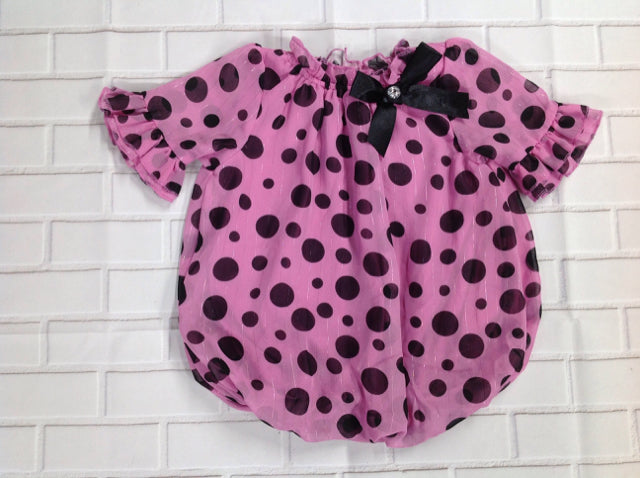 Little Lass Purple Print Top