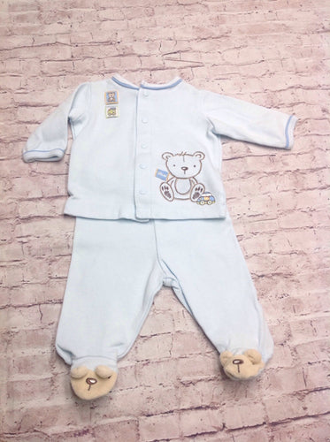 Little Me Light Blue 2 PC Outfit