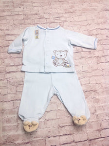 Little Me Light Blue 2 PC Outfit
