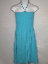 Little Miss Matched Baby Blue & Red Dress