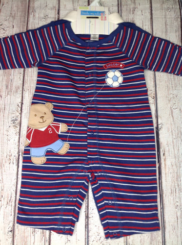 Little Wonders Blue & Red One Piece