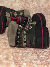 London Fog Gray & Pink Snowboots Size 3