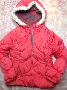 London Fog Pink & Gray Coat
