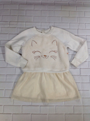 Love White KITTY CAT Dress