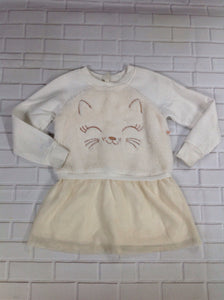 Love White KITTY CAT Dress