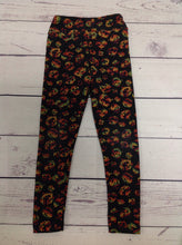 LuLa Roe Black & Orange Pants