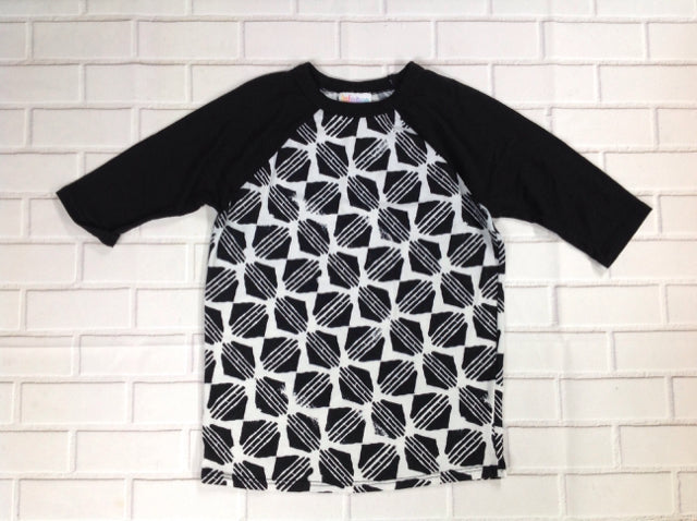 LuLa Roe Black & White Top