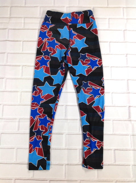 LuLa Roe Black Print Leggings
