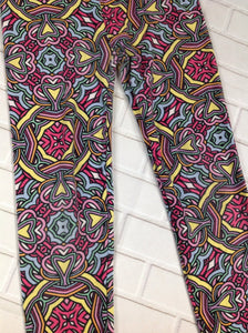 LuLa Roe Multi-Color Leggings