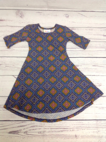 LuLa Roe Purple Print Dress