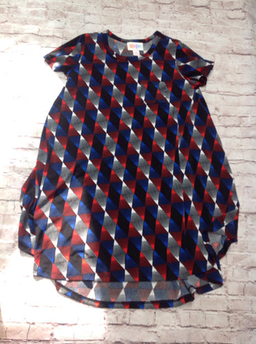 LuLa Roe RED, BLACK, WHITE Dress
