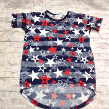 LuLa Roe RED, WHITE & BLUE Top