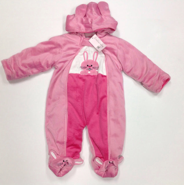 Lulla Baby Pink Snowsuit