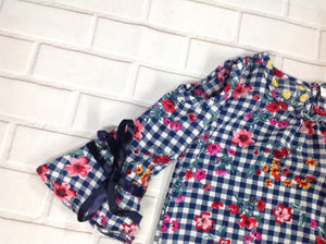 MAGENTA Multi-Color Floral Top
