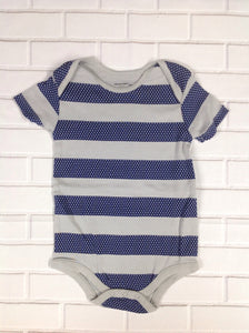 MEMBER'S MARK Gray & Blue Onesie