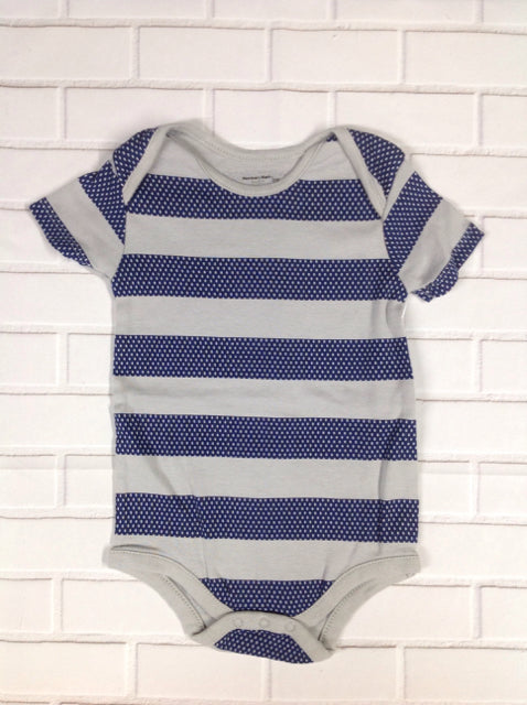 MEMBER'S MARK Gray & Blue Onesie