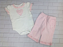 MESSAGE FROM THE Cream & Pink 2 PC Outfit