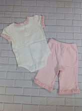 MESSAGE FROM THE Cream & Pink 2 PC Outfit