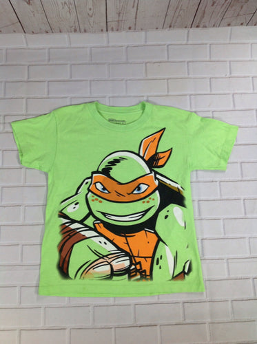 MUTANT NINJA TURTLES Green Print Ninja Turtles Top