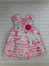 Marmellata Pink & Green Floral Dress