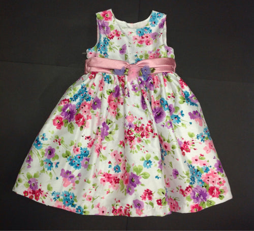 Marmellata White Print Dress