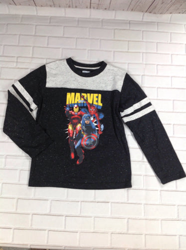 Marvel Black Print Top
