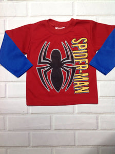 Marvel Red & Blue Top