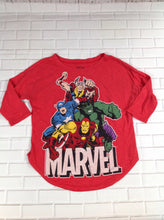 Marvel Red Print Top