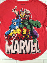 Marvel Red Print Top