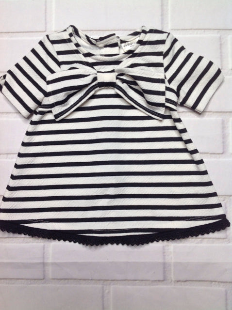 Max Studios OFF-WHITE & BLACK Dress