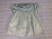 Memories Pale Green Solid Dress
