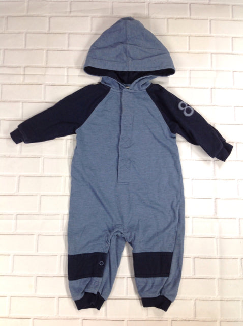Mini Wear Navy & Blue One Piece