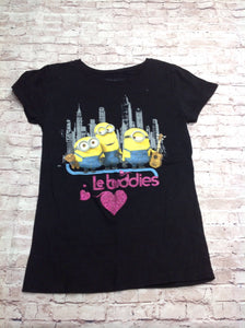 Minions Black Print Top