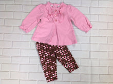 Miniwear PINK & BROWN 2 PC Outfit