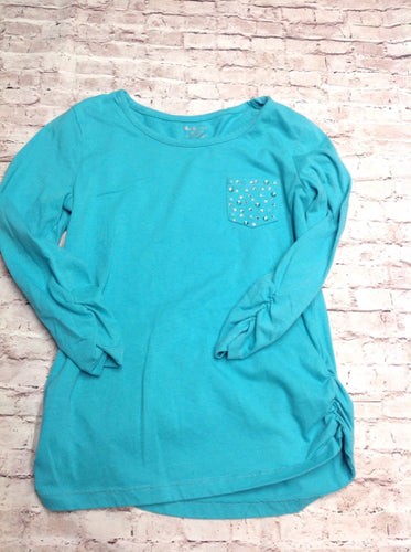 Miss Attitude Light Blue Top