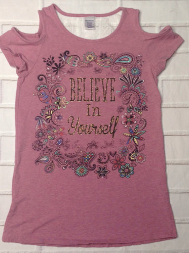 Miss Attitude Pink & Blue Top