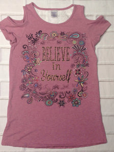 Miss Attitude Pink & Blue Top