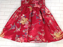 Monsoon Red Print Dress