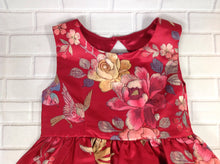 Monsoon Red Print Dress