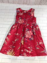 Monsoon Red Print Dress