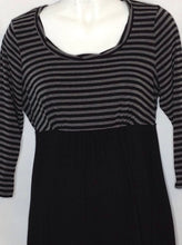 Motherhood Black & Gray Dress
