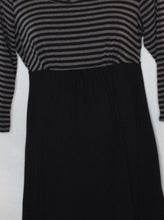 Motherhood Black & Gray Dress