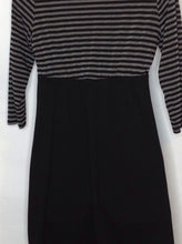 Motherhood Black & Gray Dress
