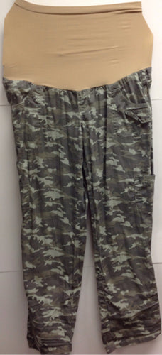 Motherhood Green Print Pants